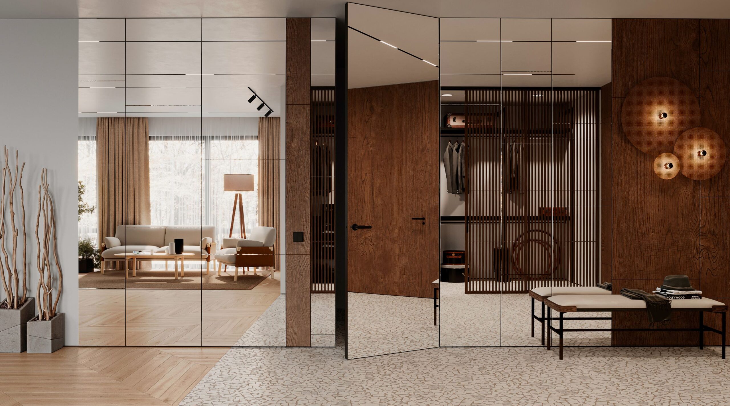Intiri drzwi ukryte smartwall concealed doors